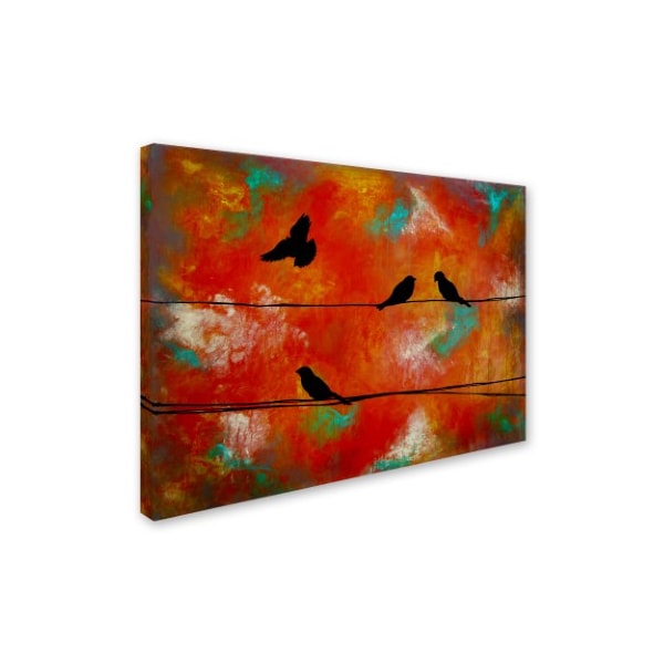 Nicole Dietz 'Birds Of Flight' Canvas Art,35x47